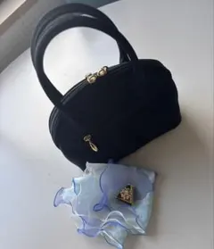 ブラックフォーマルバッグとスカーフセット