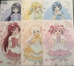 【匿名配送】魔法少女まどか⭐︎マギカ　クリアファイル　全種セット　ローソン