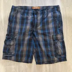 Lee Dungarees チェック柄カーゴショートパンツ
