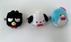 ポチャッコ　バツ丸　タキシードサム　前髪クリップ