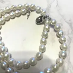 神保真珠 バロック 琵琶湖パール ネックレス - メルカリ