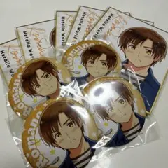 いっしょにごはん　色紙・缶バッジ9点セット　ロマーノ【バラ売り可】
