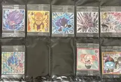 ドラゴンボール　超戦士シールウエハース超　願いを叶える神の龍　セミコンプセット