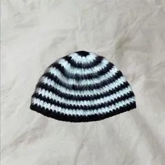 ビーニー　クラッシャーハット　クロシェハット　ニット帽