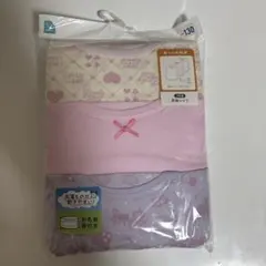 ELFINDOLL 女児 長袖肌着 3枚組 130cm