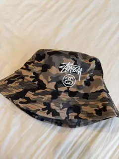 迷彩柄 Stussy バケットハット