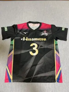Mizuno バレーボールシャツ 番号3 SHINNABE