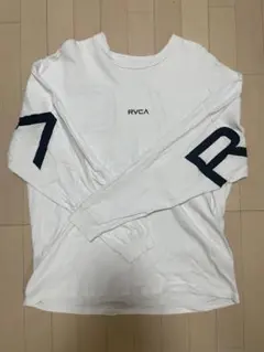 RVCA 長袖Tシャツ ホワイト ロンT