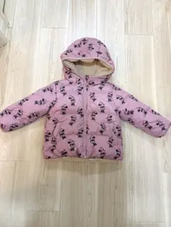 【美品】ミニーマウス柄ピンクアウター 100cm
