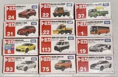 ①トミカ 묶음 판매 12台セット