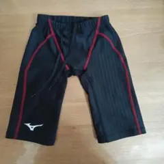 【ぷーにー様専用】Mizuno FINA公認 競泳水着 黒/赤 ストライプ