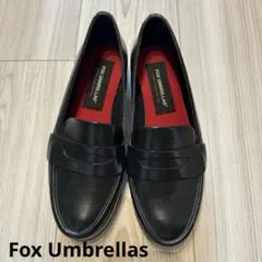 FOX UMBRELLAS レインシューズ スリッポン フラットシューズ晴雨兼用