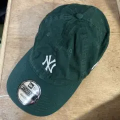New Era 9TWENTY ダークグリーン キャップ