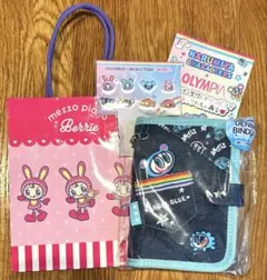 エンジェルブルー シール帳 オリンピア デニムバインダー B ぷっくりシール