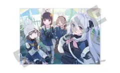 ブルーアーカイブ 東武動物公園 コラボガラポン F0型キャンバスボード