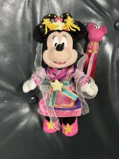 ミニーマウス ぬいぐるみバッジ　七夕デイズ