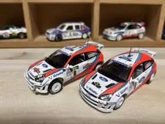 Ford Focus WRC 2008 1/43 ミニカー 2台セット - メルカリ