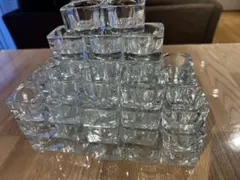 ガラス製キャンドルホルダー59個