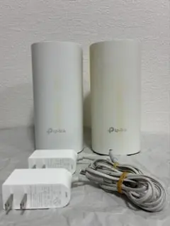 中古 TP-Link Deco M5 無線LANルーター ホワイト 2台 - メルカリ
