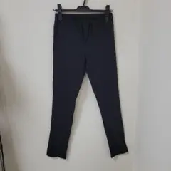 スキニーパンツ　黒　M　ウエストゴム　値引き不可！