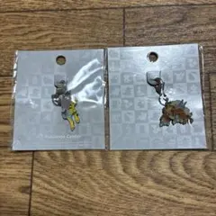 全国ずかん　メタルチャーム　243 244 ライコウ　エンテイ