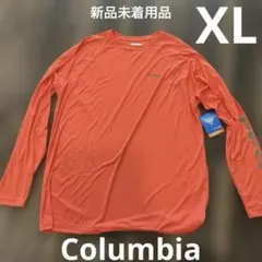 Columbia PFG ラッシュガード XL オレンジ　朱色