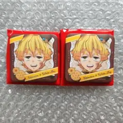 鬼滅の刃 バレンタイン＆ホワイトデー ギフト缶バッジ 我妻善逸
