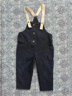 デニムオーバーオール サロペット キッズ