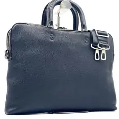 レア 極美品 コーチ ローグ 2way スリム ビジネスバッグ 本革 A4可 黒