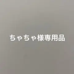 ちゃちゃ様専用