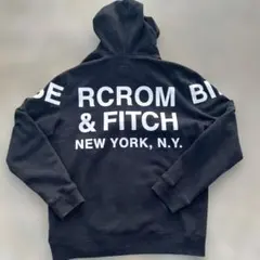 Abercrombie & Fitch ブラックパーカー