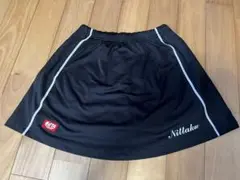 Nittaku 卓球スカート 黒 インナーショーツ付き