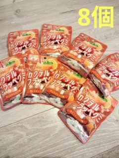 【8個】不二家 カクテルフラッペグミ カシスオレンジ味 グミのサムネイル