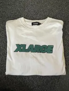 XLARGE 刺繍ロゴ Tシャツ ホワイト　Mサイズ