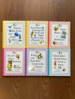 くまのプーさん ミニ絵本 6冊セット Winnie-the-Pooh