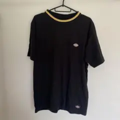 ディッキーズ　Tシャツ　黒　黄色　メンズ
