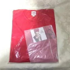 hide 60th トライバル柄長袖Tシャツ レッド