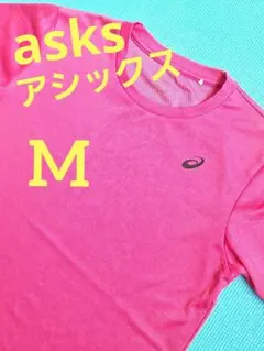 asics 半袖 Tシャツ ピンク レディース Mのサムネイル