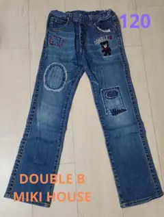 DOUBLE B デニムパンツ 120