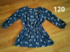 UNIQLO 犬柄 ワンピース 120