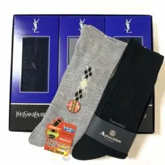 紳士用ソックス5足セット⭐︎イヴ・サンローラン・Aquascutumその他