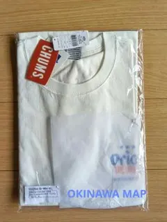 チャムス✕オリオンビール　コラボTシャツ　オキナワマップ　XL ホワイト 未開封のサムネイル