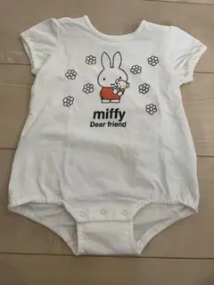 miffyロンパース ホワイト