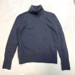 ナノユニバース　毛玉レスニット　タートル　グレー　36