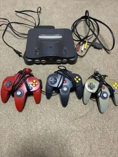 NINTENDO64 本体 コントローラー3つ ゲーム15本セット