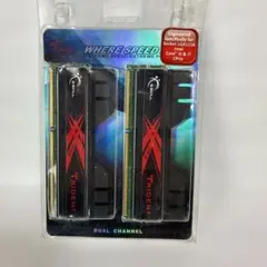 G.SKILL TridentDDRメモリ　F3-16000CL9D-4GBTD