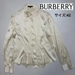 BURBERRY バーバリー シルク ブラウス ラウンドヘム 日本製のサムネイル
