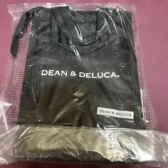 DEAN & DELUCA ブラックトートバッグS