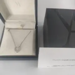ヴァンドーム青山　ネックレス　プラチナ　ダイヤモンド　ホースシュー