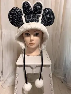 ディズニーランド ディズニーシー ファンキャップ ミニーマウス ノルディック柄